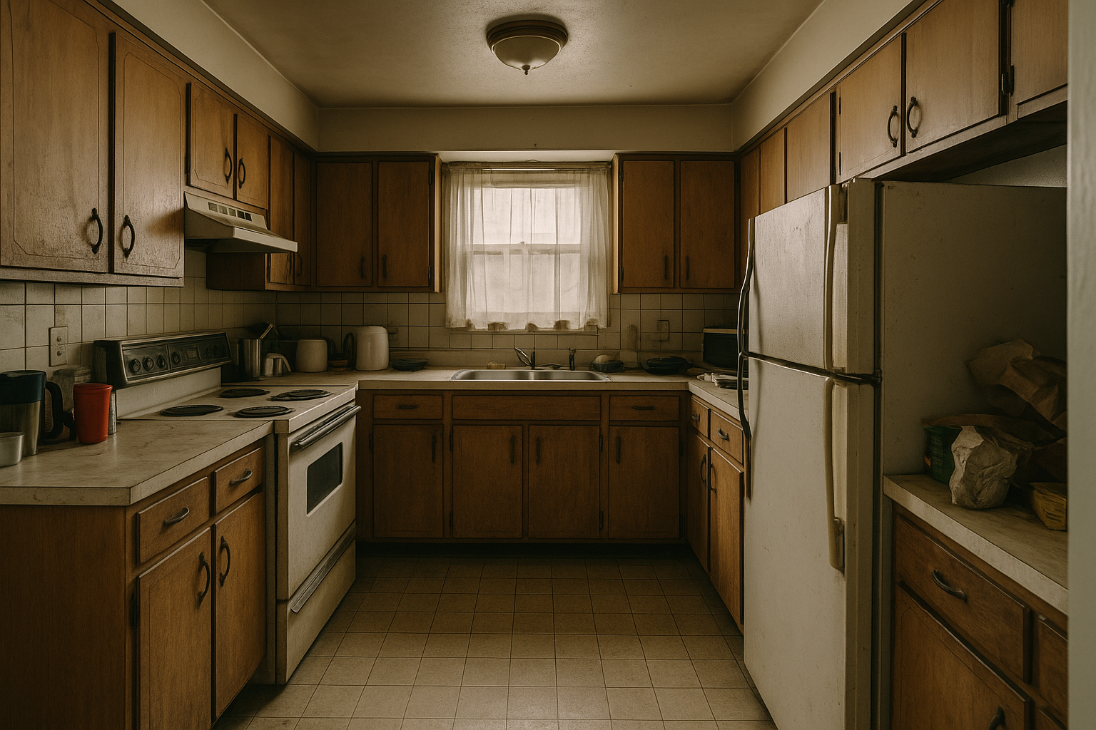 Before kitchen transformation